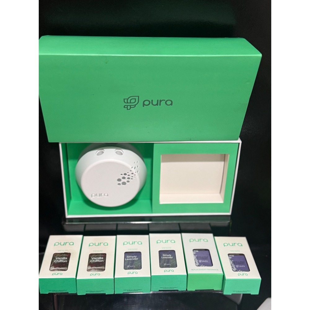Pura‎ Smart Fragrance Device with Vanilla Chiffon Simply Lavender & Blackberry